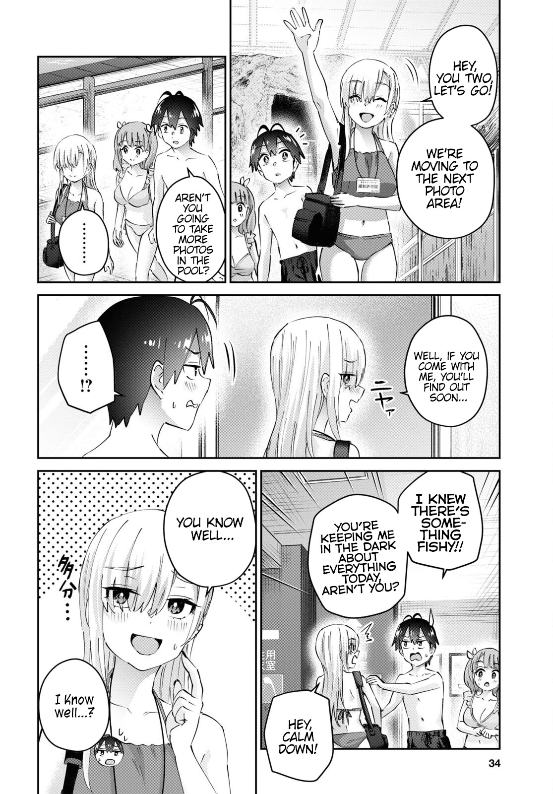 Hajimete no Gal - Chapter 180: My First Photo Shoot By The Pool - Share Any  Manga on MangaPark